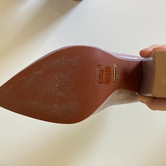 L'intervalle Lavender Naplack Pumps - Picture 5 of 6